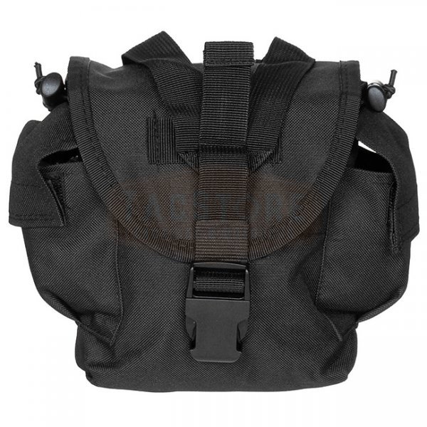 MFH Drinking Bottle Pouch MOLLE - Black