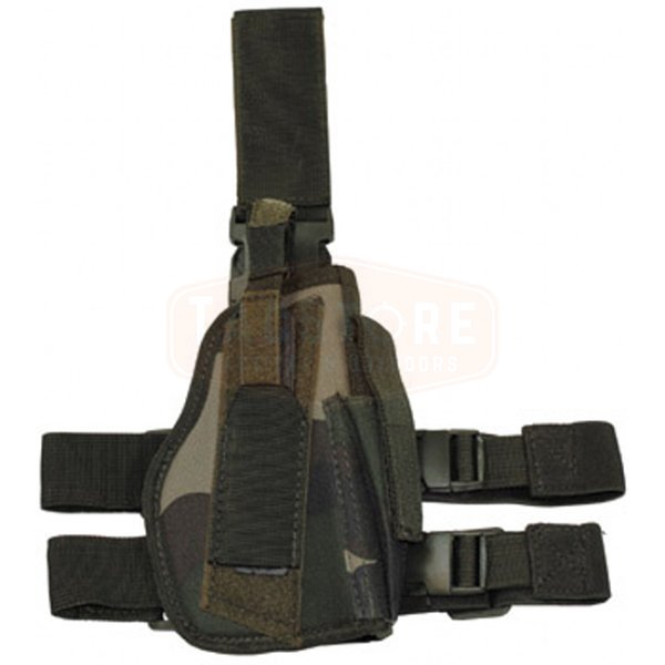 MFH Pistol Leg Holster Standard Right Hand - CCE Camo