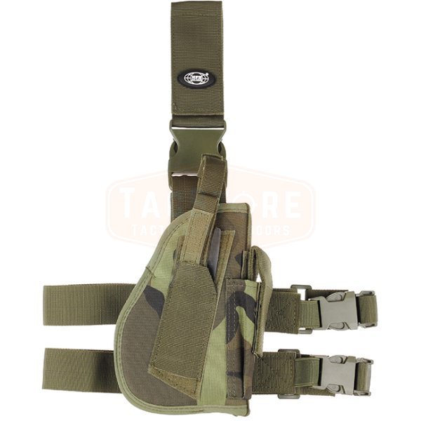 MFH Pistol Leg Holster Standard Right Hand - M95 CZ Camo