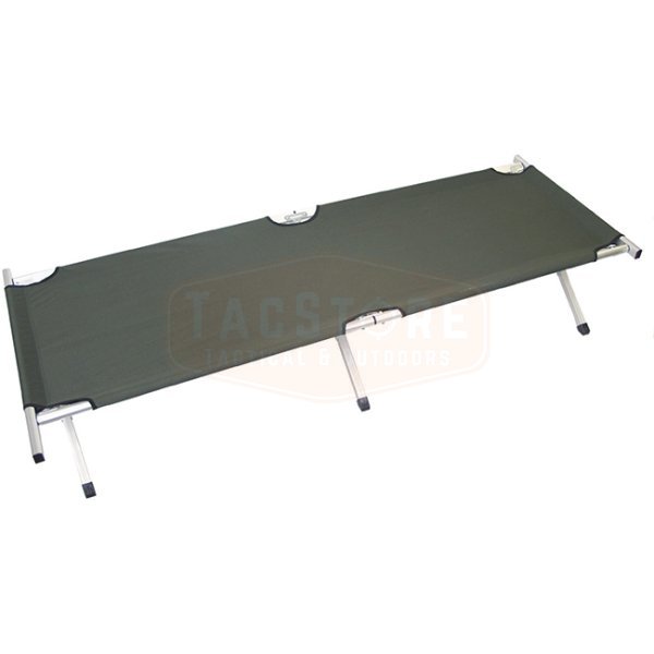 MFH US Field Bed Aluminium Extra Long - Olive