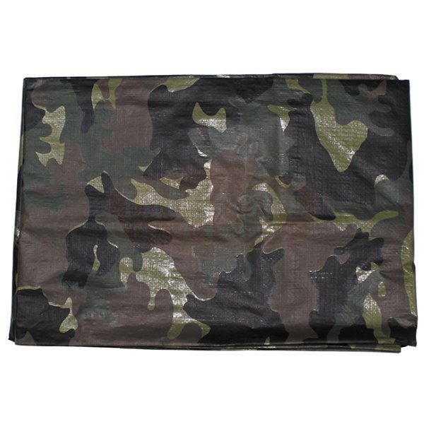 MFH Tarpaulin PE 200 x 300 cm - Woodland