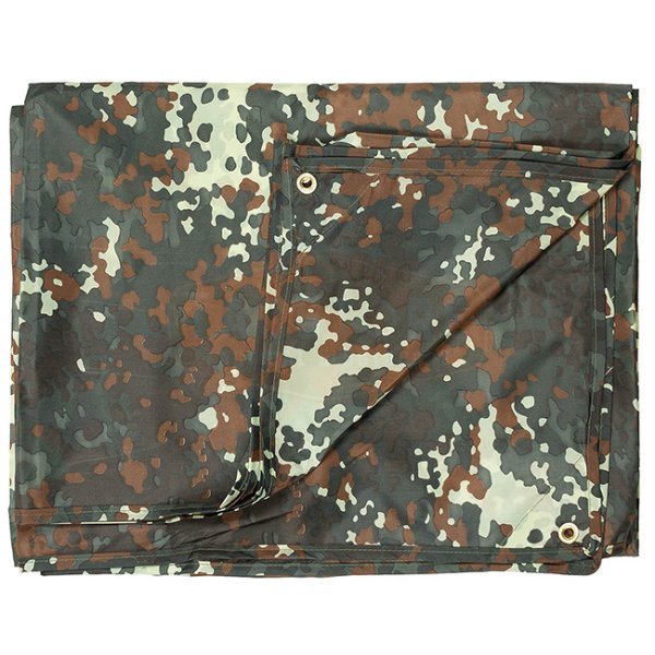 MFH Tarpaulin 500 x 600 cm - Flecktarn