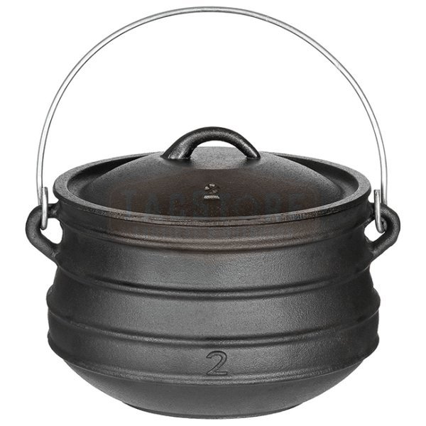 FoxOutdoor Cast Iron Pot 5 l