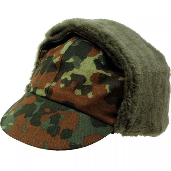 Surplus BW Winter Cap Like New - Flecktarn - 60