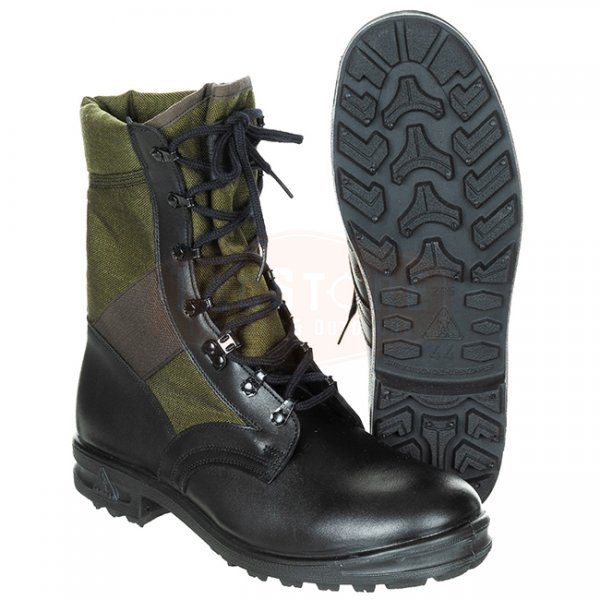 Surplus BW Tropical Boots BALTES Like New - Black / Olive - 285-44