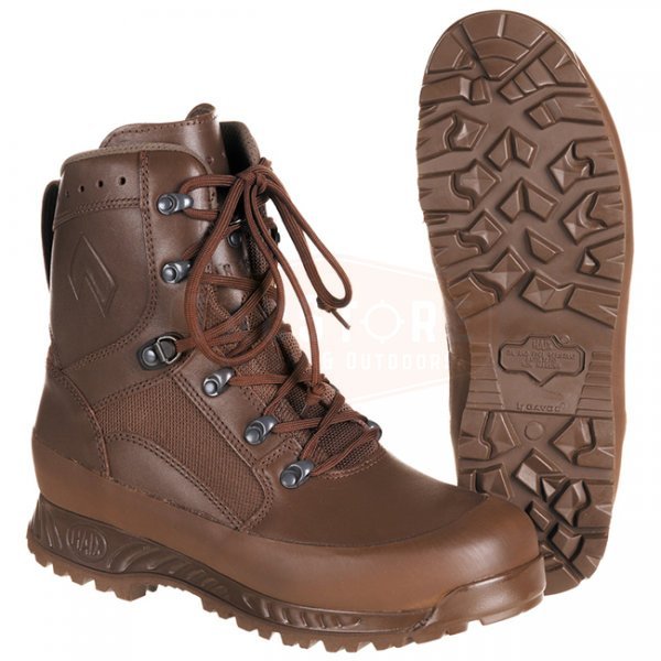 Surplus GB Combat Boots HAIX Like New - Brown - 5