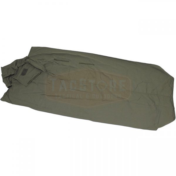 Surplus GB Sleeping Bag Liner Used - Olive