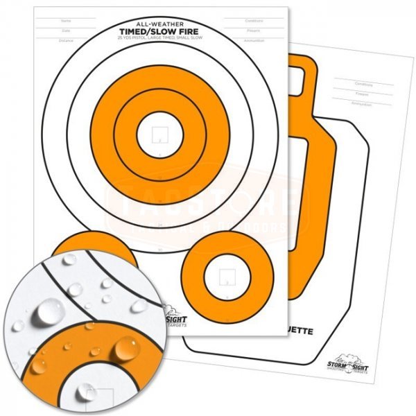 Rite in the Rain Close Range Target - 25 Pack