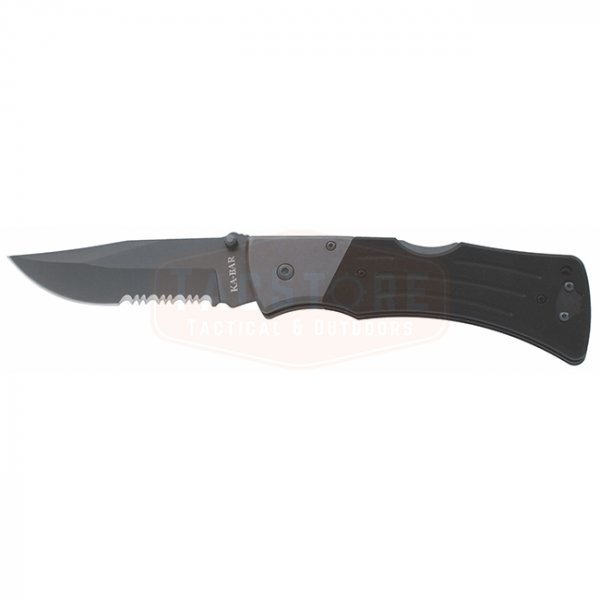 Ka-Bar G10 MULE Serrated Clip Point Blade