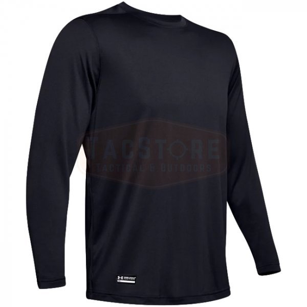 Under Armour Tactical UA Tech Long Sleeve T-Shirt - Black - S