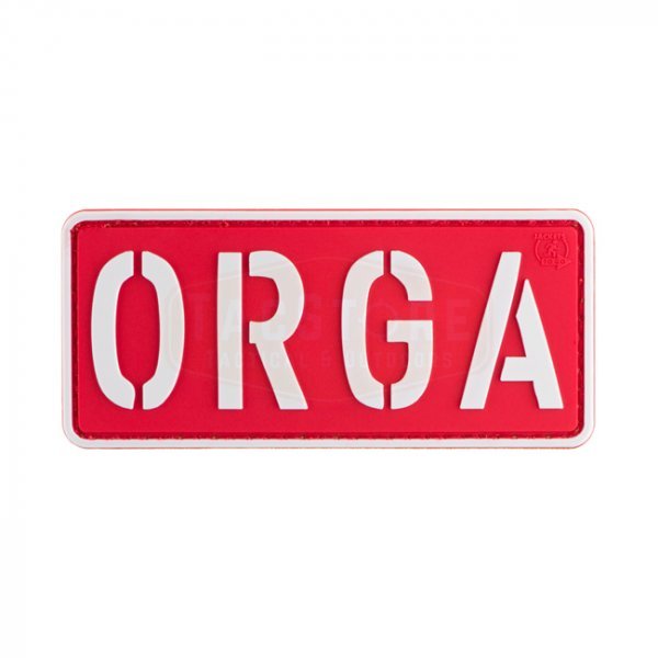 JTG ORGA Rubber Patch - Red