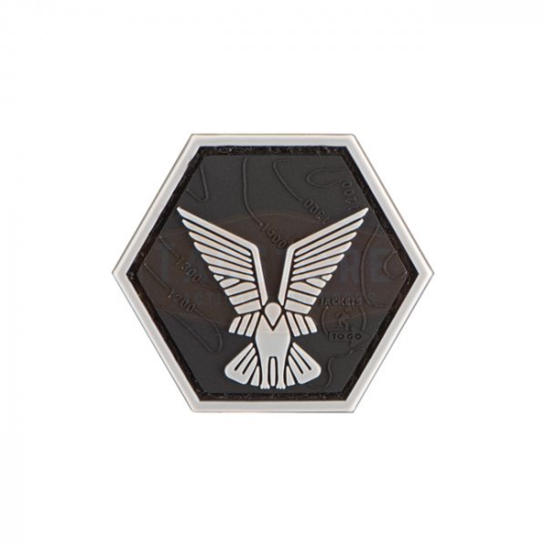 JTG Hex Scouts Rubber Patch - Black