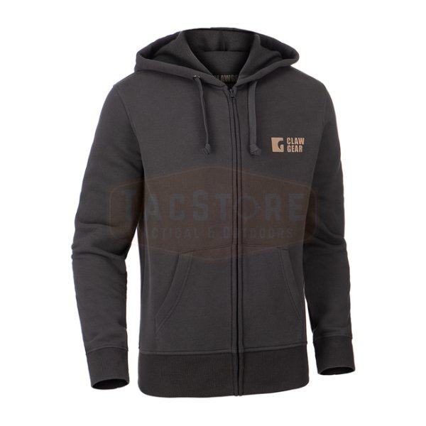 Clawgear CG Logo Zip Hoodie - Black - 2XL