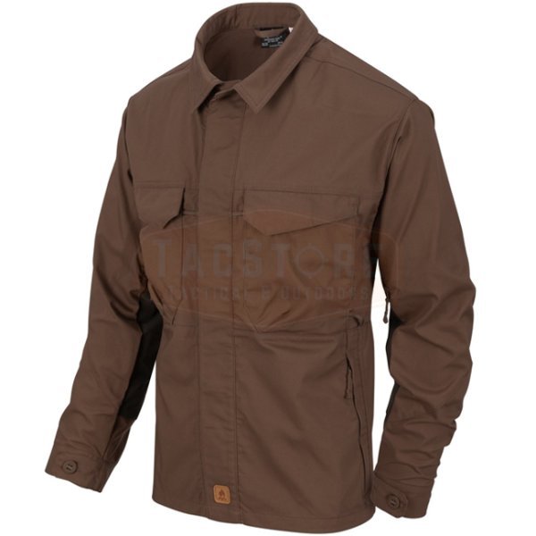 Helikon-Tex Woodsman Shirt - Earth Brown / Black A - S