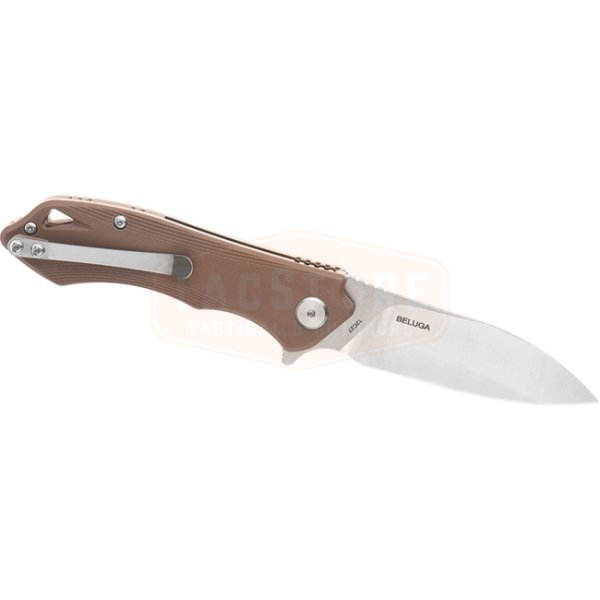 Bestech Knives Beluga Linerlock Folder - Brown