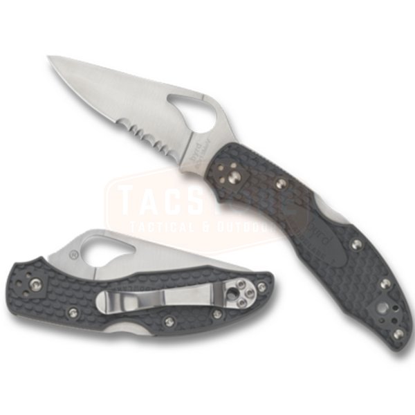 Spyderco BY04 Meadowlark2 Combo Edge Folder - Black