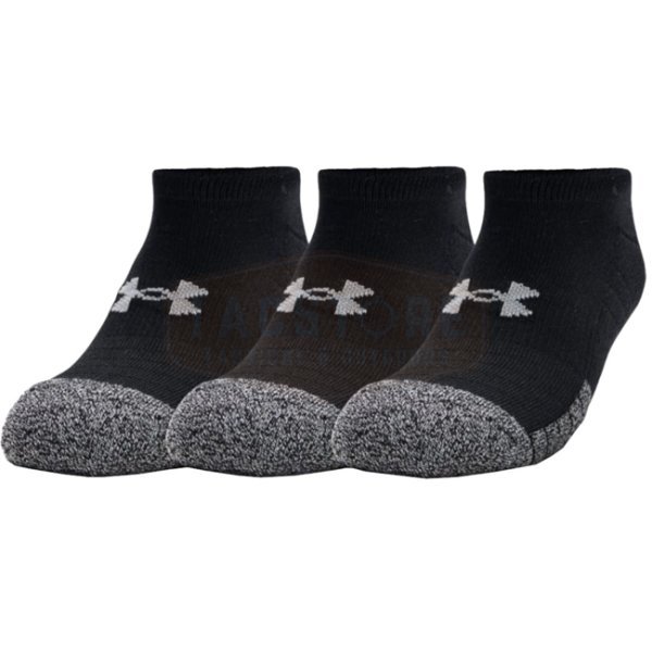 Under Armour UA Heatgear No Show 3-Pack - Black - L