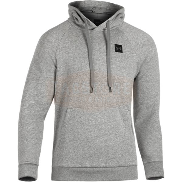 Under Armour UA Rival Fleece Hoodie - Heather Grey - 2XL