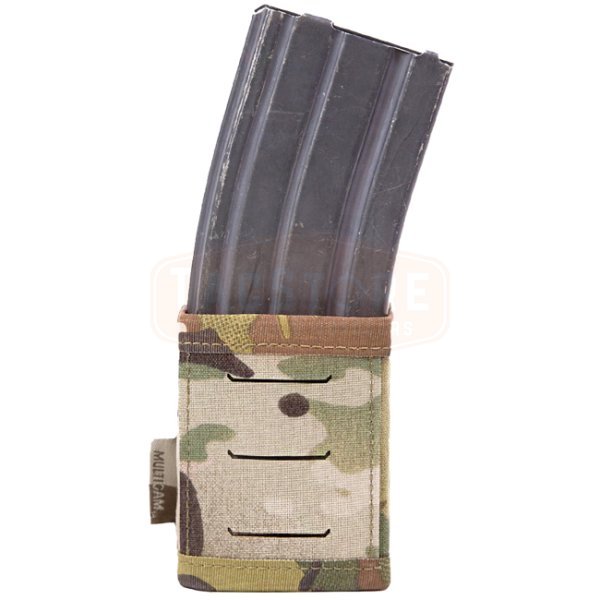 Warrior Single Snap Mag Pouch 5.56mm Short - Multicam