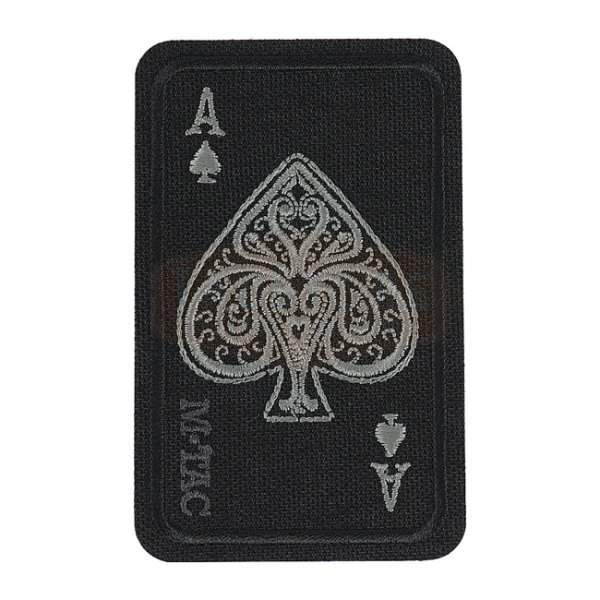 M-Tac Ace of Spades Embroidery Patch - Black