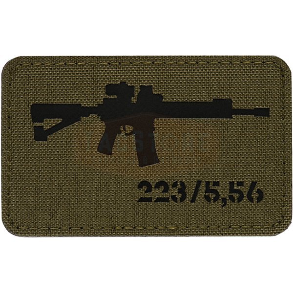 M-Tac AR-15 223/5.56 Laser Cut Patch - Ranger Green