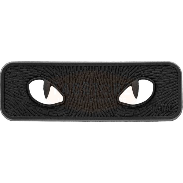 M-Tac Cat Eyes 3D Rubber Patch GID - Black