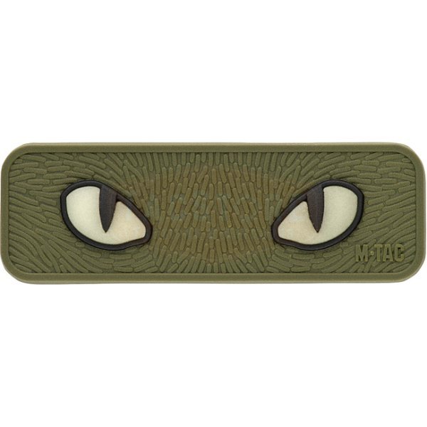 M-Tac Cat Eyes 3D Rubber Patch GID - Olive