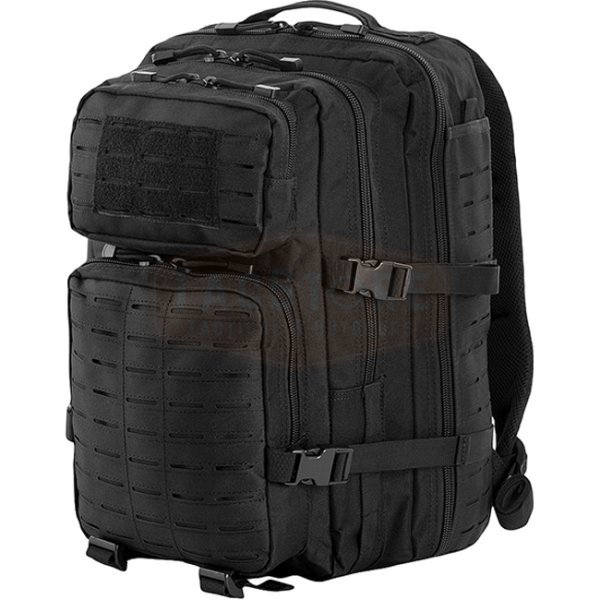 M-Tac Large Assault Pack Backpack Laser Cut - Black