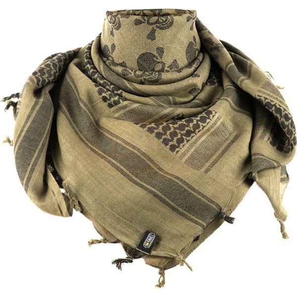 M-Tac Shemagh Scarf Pirate Skull - Olive