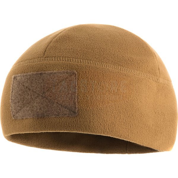 M-Tac Tactical Fleece Watch Cap Beanie & Patch Panel - Coyote - S