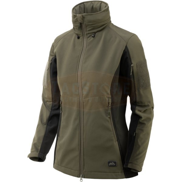 Helikon-Tex Gunfighter Women's Jacket - Taiga Green / Black A - S