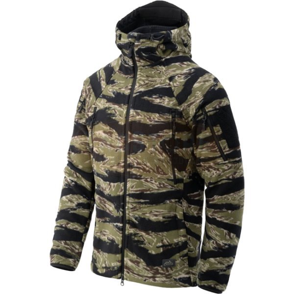 Helikon-Tex Patriot Jacket Mk 2 Hybrid Fleece - Tiger Stripe - S