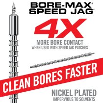 Real Avid Bore-Max Speed Jag & Patches - Cal .22 / .223