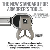 Real Avid Master-Fit Armorer's Crowfoot 3-Prong Flash Hider Wrench