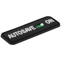 M-Tac Autosave Rubber Patch - Black