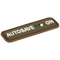 M-Tac Autosave Rubber Patch - Coyote