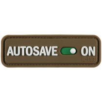 M-Tac Autosave Rubber Patch - Coyote