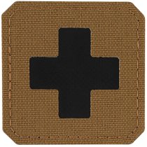 M-Tac Medic Cross Laser Cut Patch - Coyote / Black