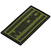 M-Tac Medic Rubber Patch - Olive / Black