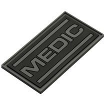 M-Tac Medic Rubber Patch - Black / Grey