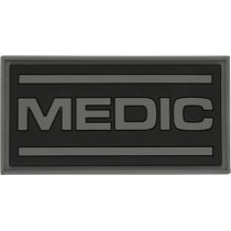 M-Tac Medic Rubber Patch - Black / Grey