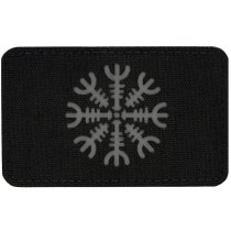 M-Tac Helm of Terror Horizontal Laser Cut Patch - Black / Grey