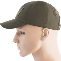 M-Tac Baseball Cap Elite Flex Rip-Stop Velcro - Army Olive - S/M