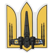 M-Tac Trident UA-Wing Sticker Large - Yellow