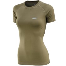 M-Tac Ultra Light T-Shirt Polartec Lady - Dark Olive - L