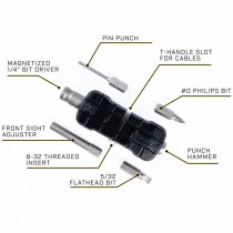 Otis 8-in-1 Pistol T Tool & Glock Magazine Disassembly Tool