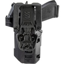 BLACKHAWK T-Series L2D RDS Duty Holster Glock 17/19/22/23/31/32/45/47 TLR-7/8 RH - Black