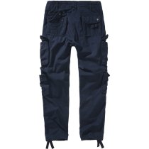 Brandit Pure Slim Fit Trousers - Navy - S