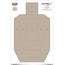 Birchwood Casey Eze-Scorer 12 x 18 BC IPSC Practice Target 10 Pack