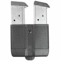 BLACKHAWK Double Mag Case Single Stack 9 mm/10mm/.40 Cal/.45 Cal - Black